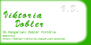 viktoria dobler business card